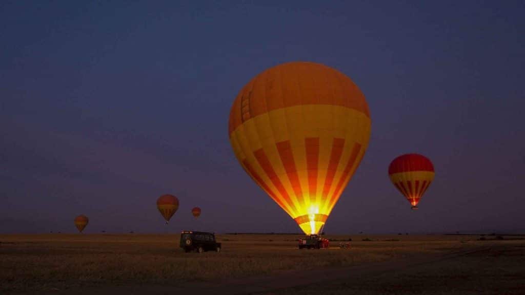 Hot Air Balloon Safari