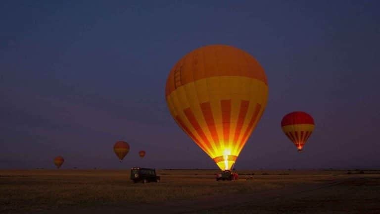 Hot Air Balloon Safari